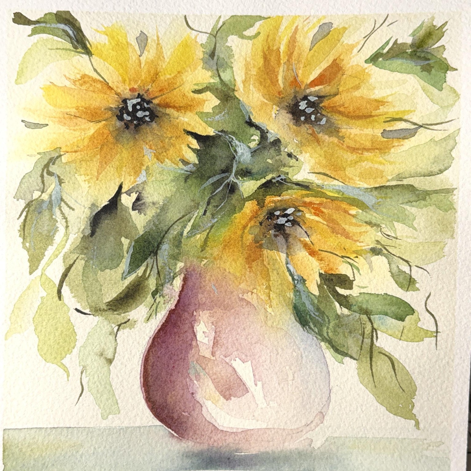 Abstract Sunflowers - image 1 - student project