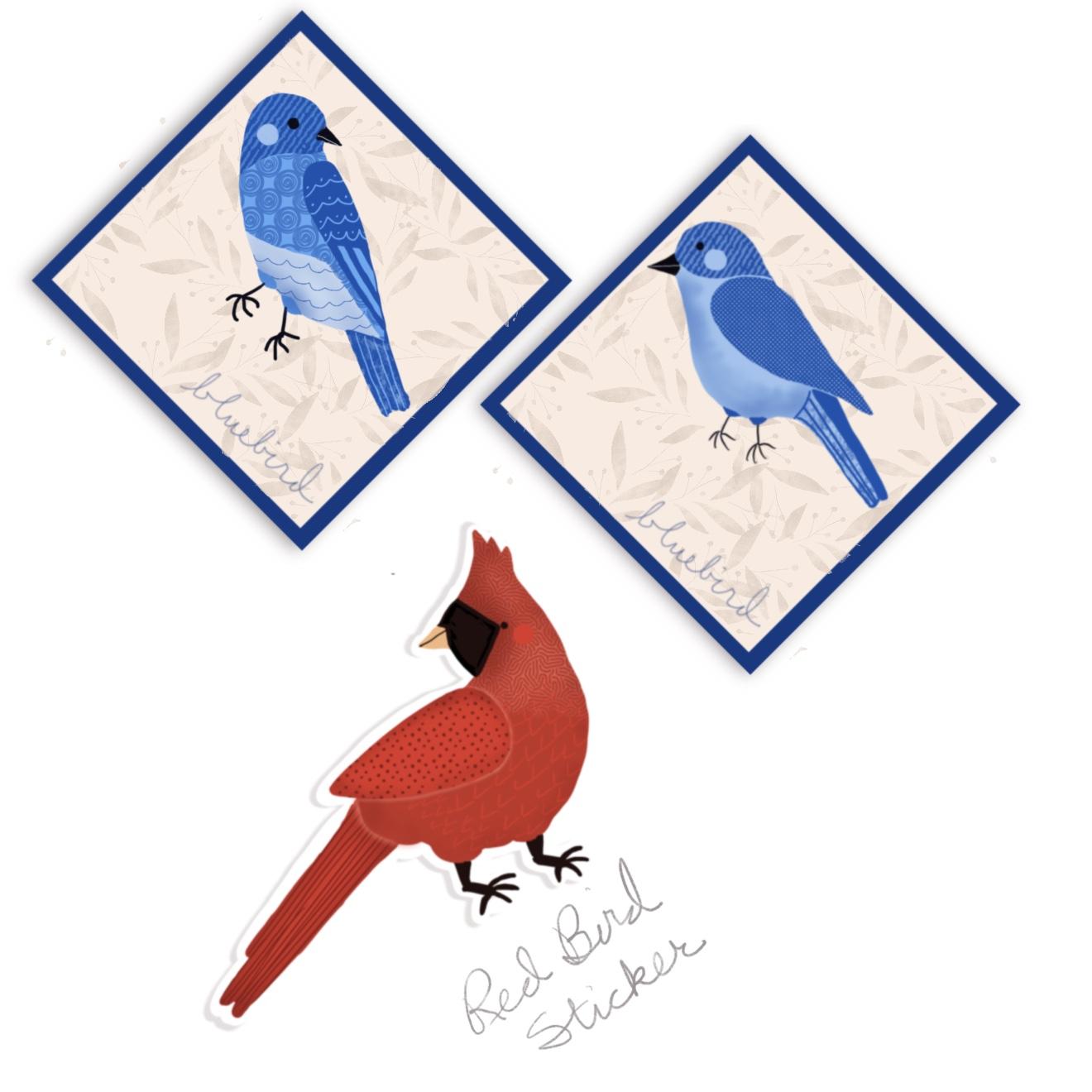 Two Blues and a Red - image 1 - student project