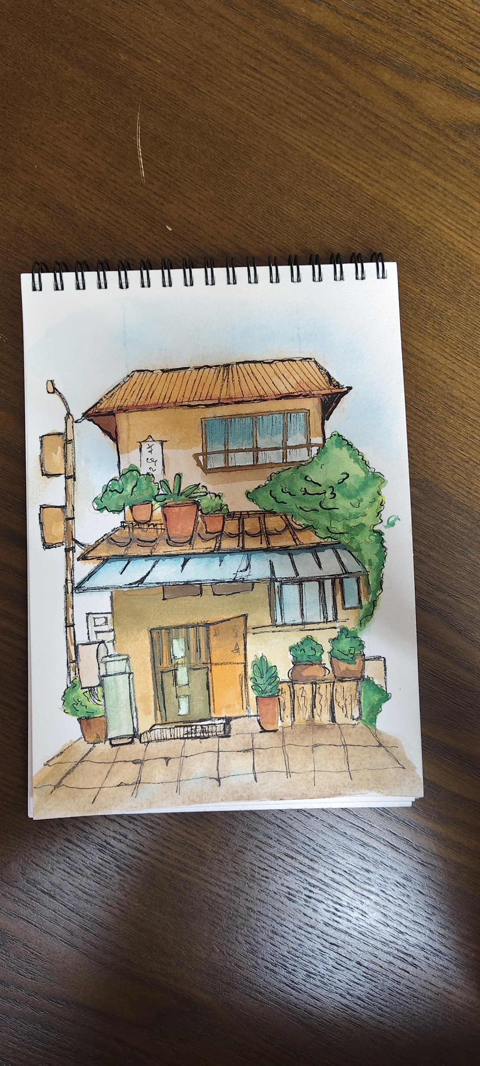 Urban Sketching - image 1 - student project