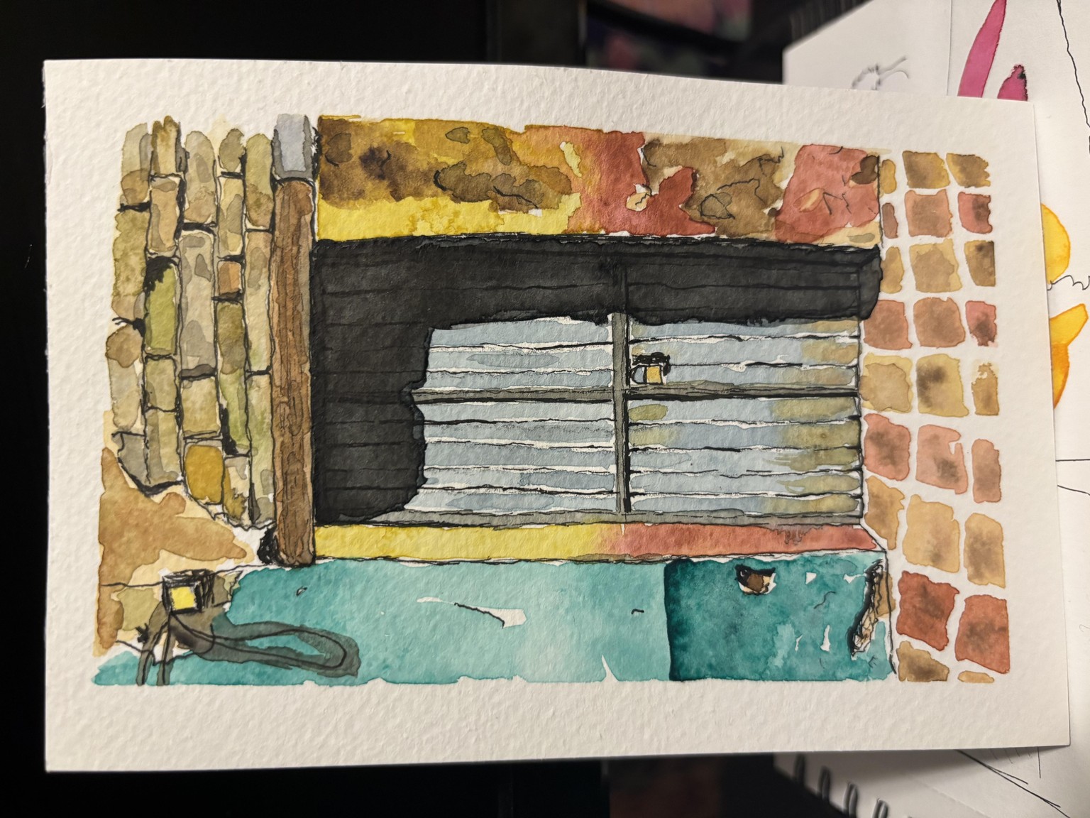 Weathered Door - image 1 - student project