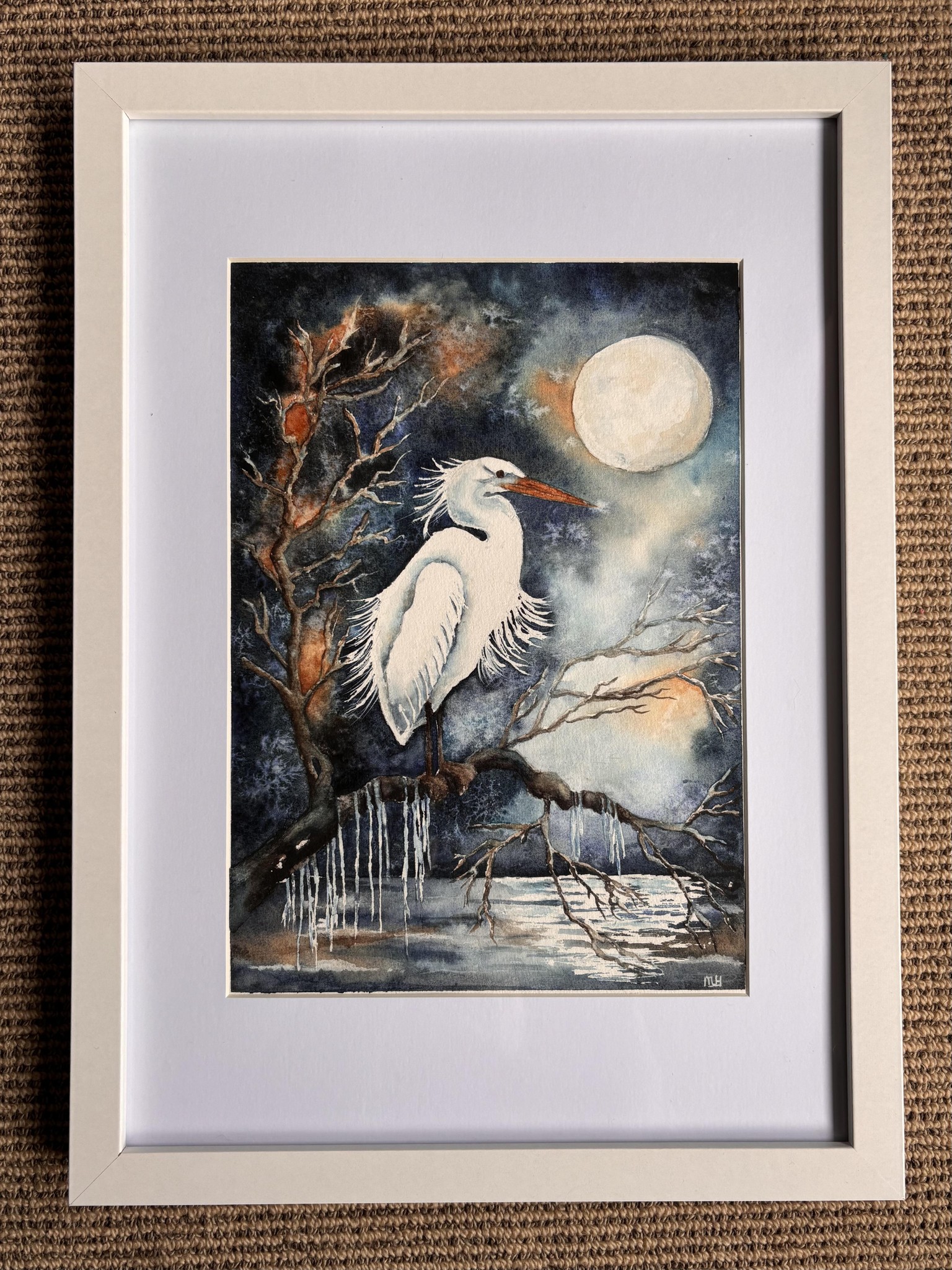 Heron By Moonlight - image 2 - student project