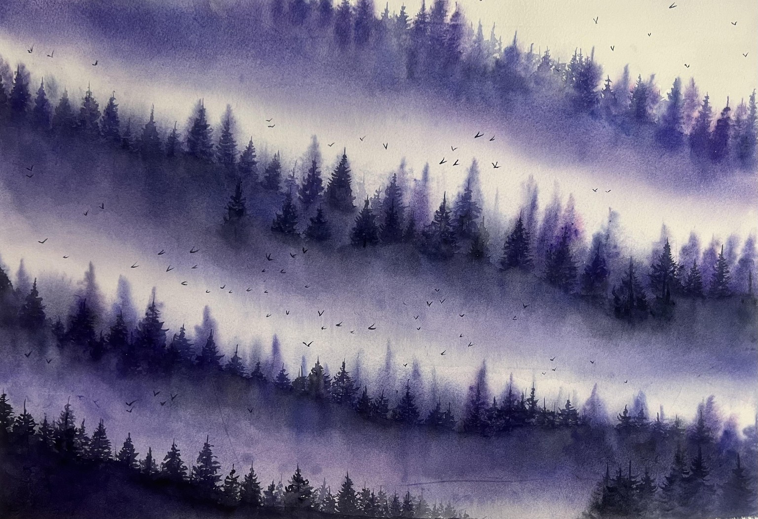 Misty landscapes - image 1 - student project