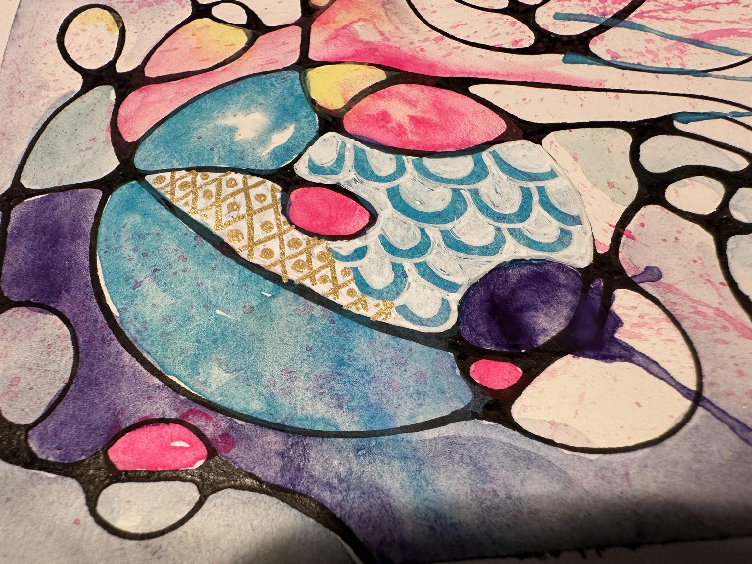 Neurographic art - image 3 - student project