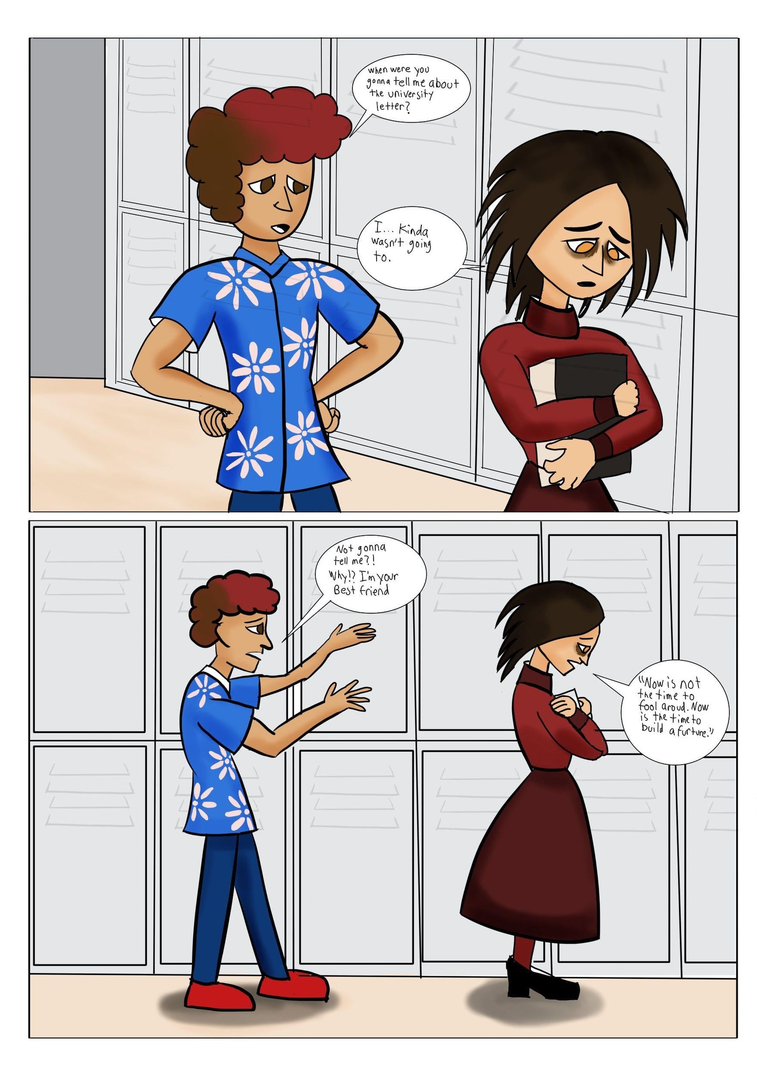 Graphic Novel Pitch: Letter Of Approval - image 5 - student project