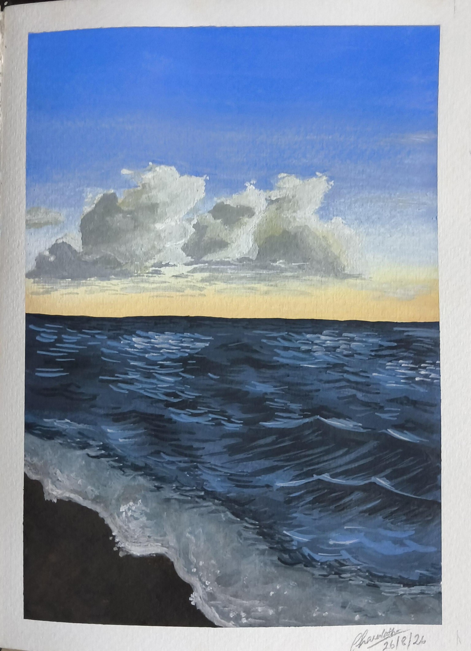 Gouache painting by charu - image 1 - student project