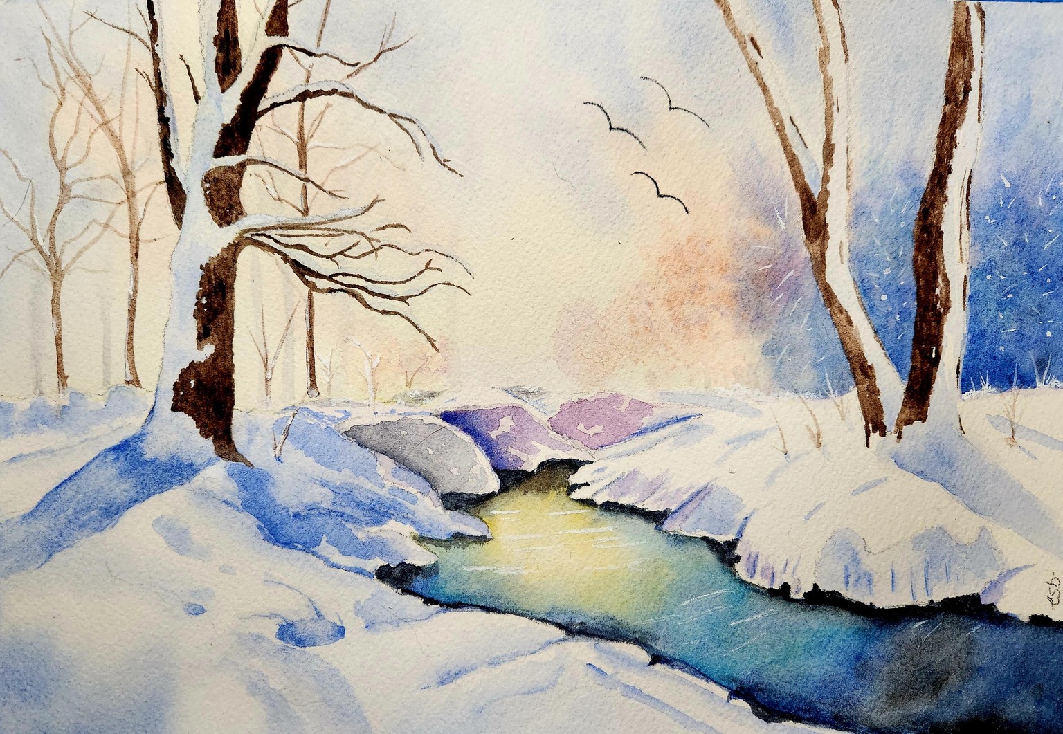 Peaceful Snow w/ Will - image 2 - student project