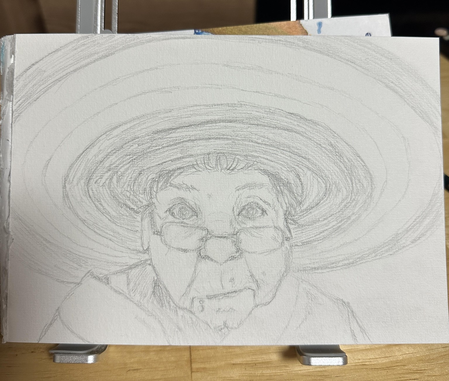 7 Day Watercolour Portrait Challenge Days 1-7 - image 4 - student project