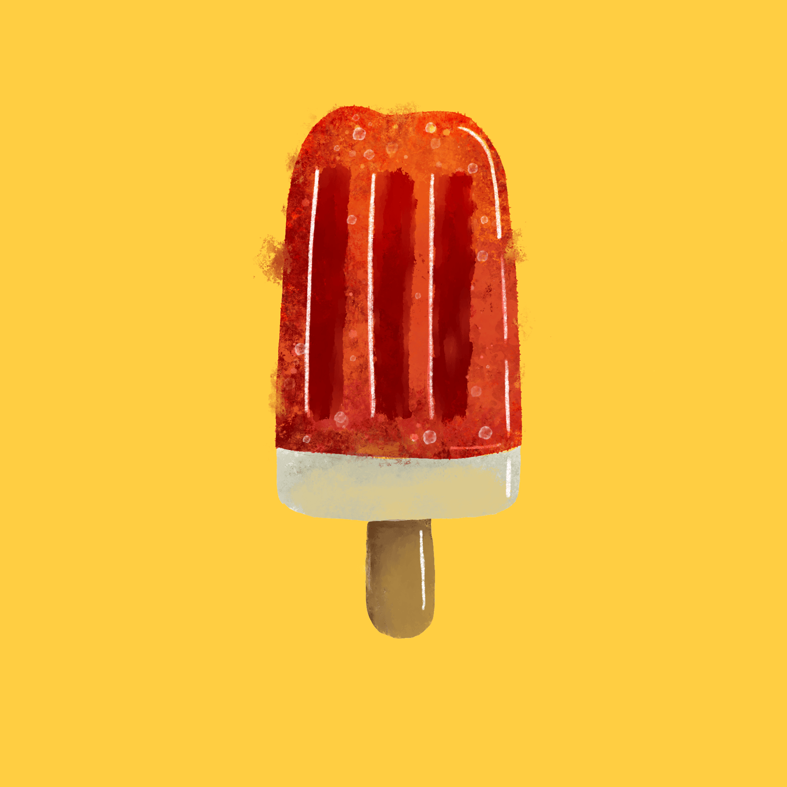 Watercolor Popsicle & Whale in Procreate - image 2 - student project