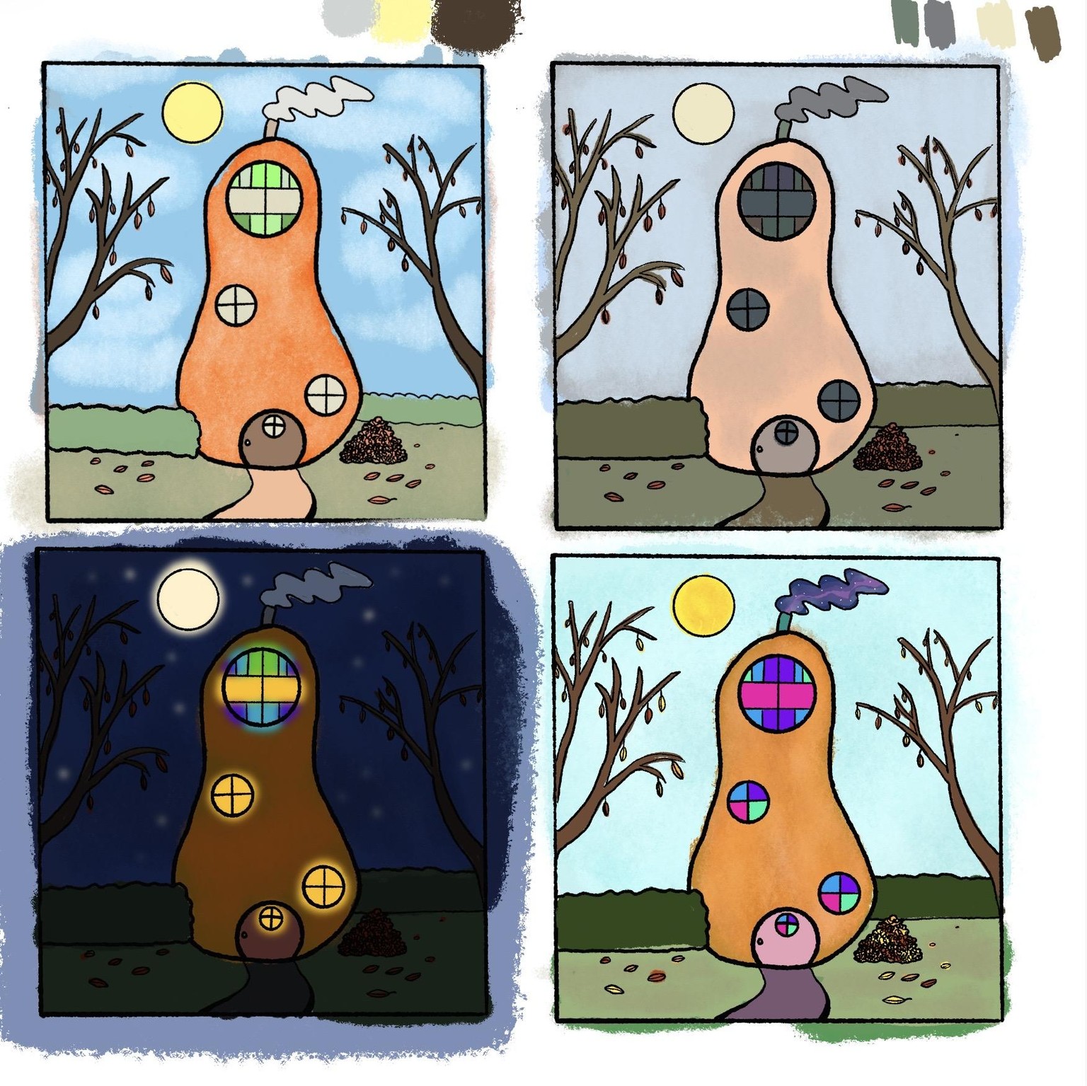 Mastering coloring in procreate - image 6 - student project