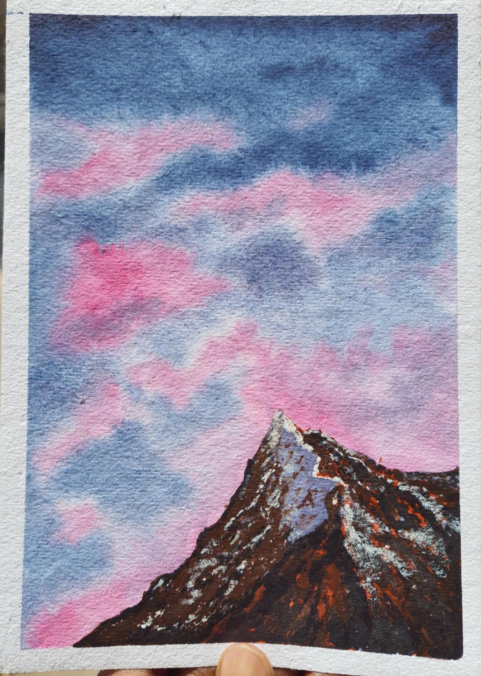 30 Days of Beautiful Watercolor Skies. . !!! - image 4 - student project