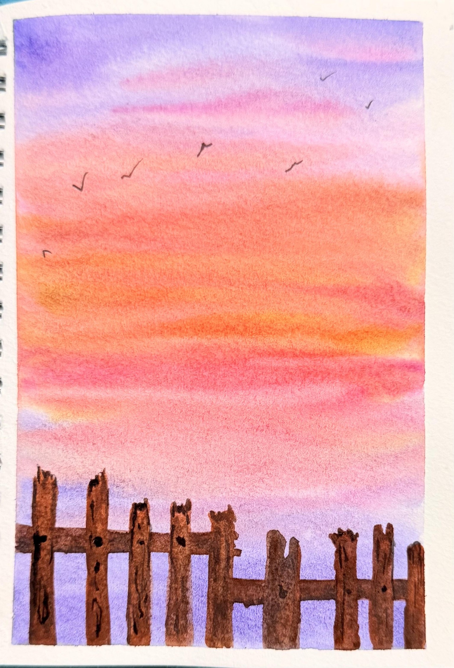 Water colour skies - image 5 - student project