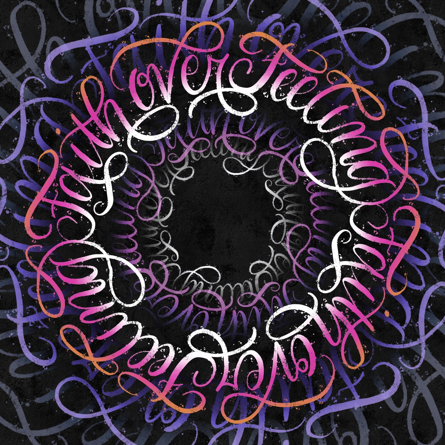 Vortex effect procreate - image 1 - student project