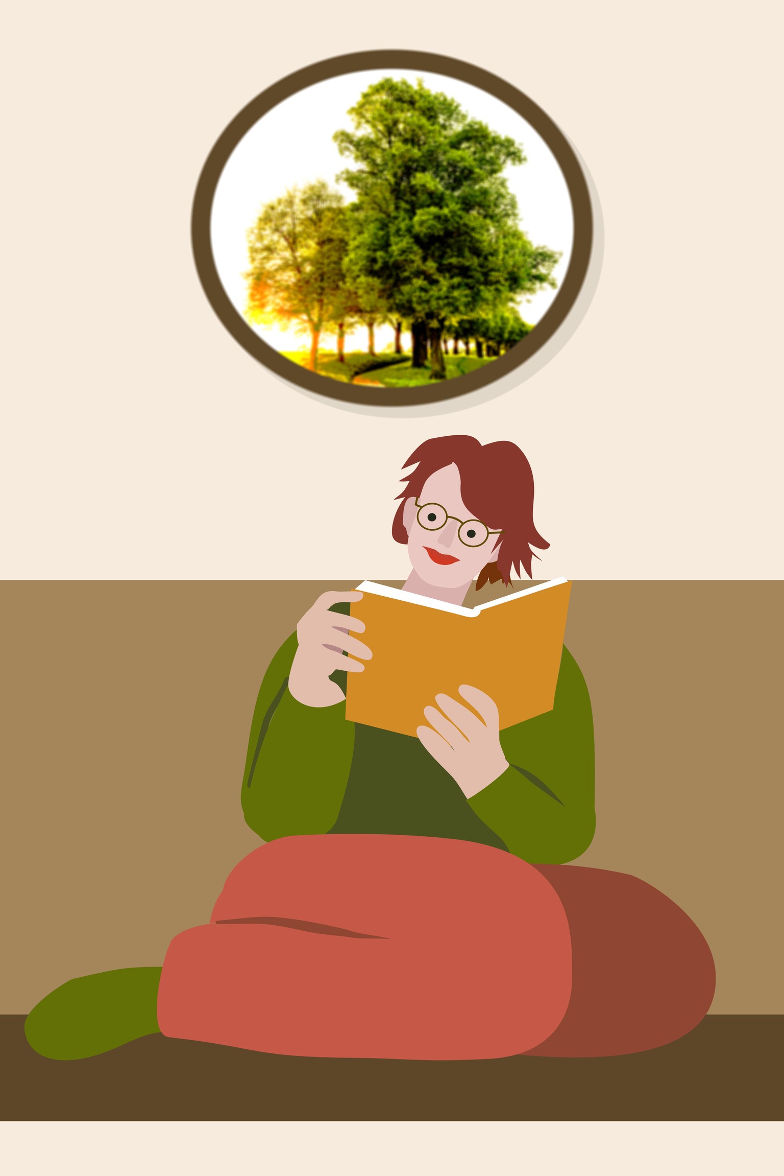 Flat-Art Character Design - image 1 - student project