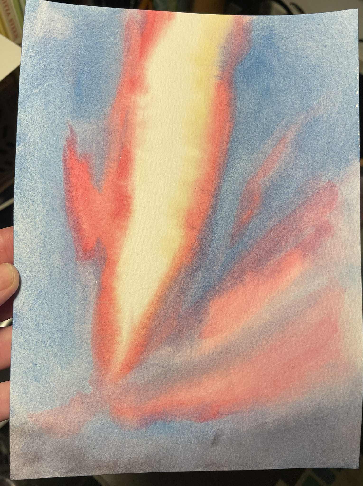 Watercolor sky challenge - image 3 - student project