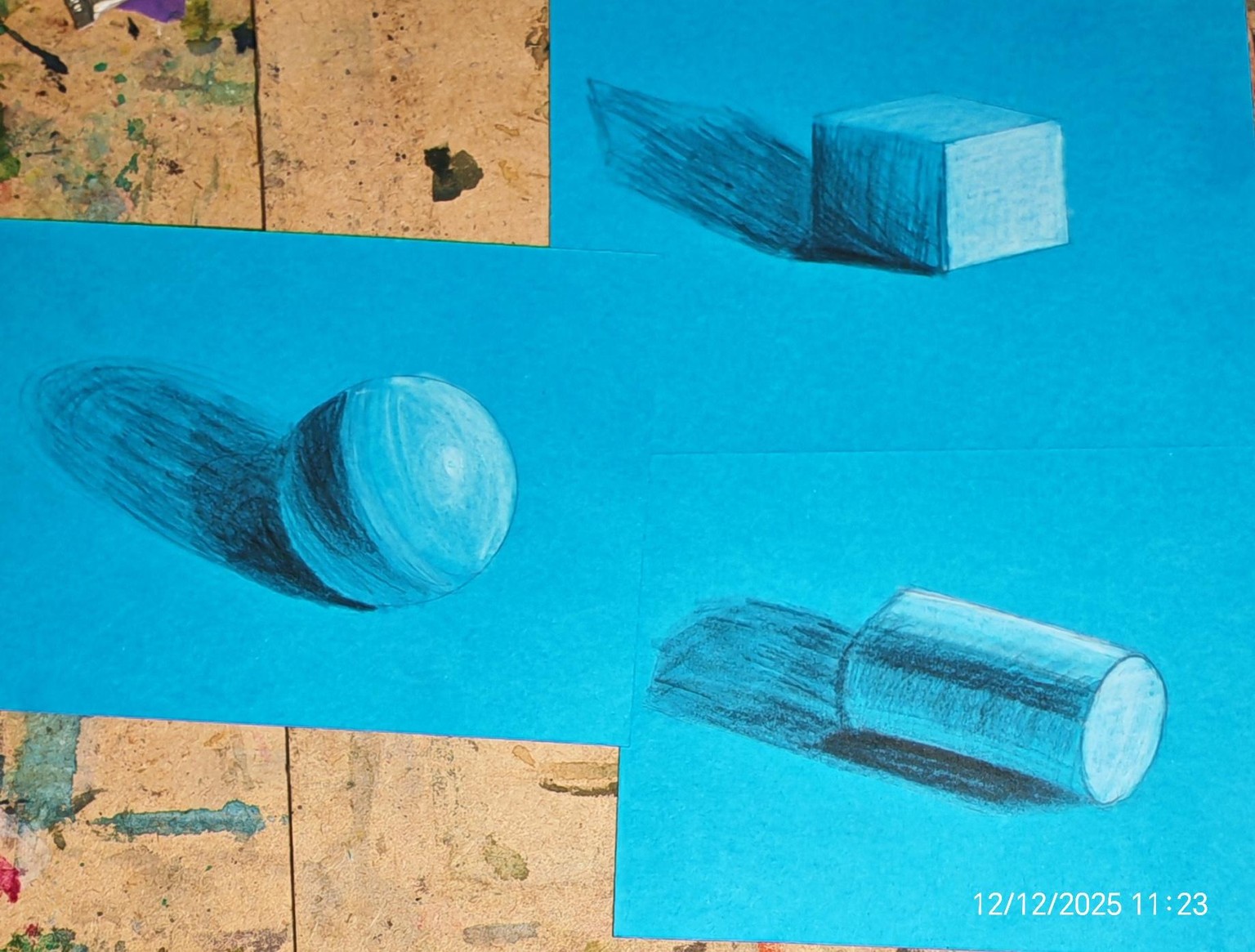 Shading basic forms - image 1 - student project