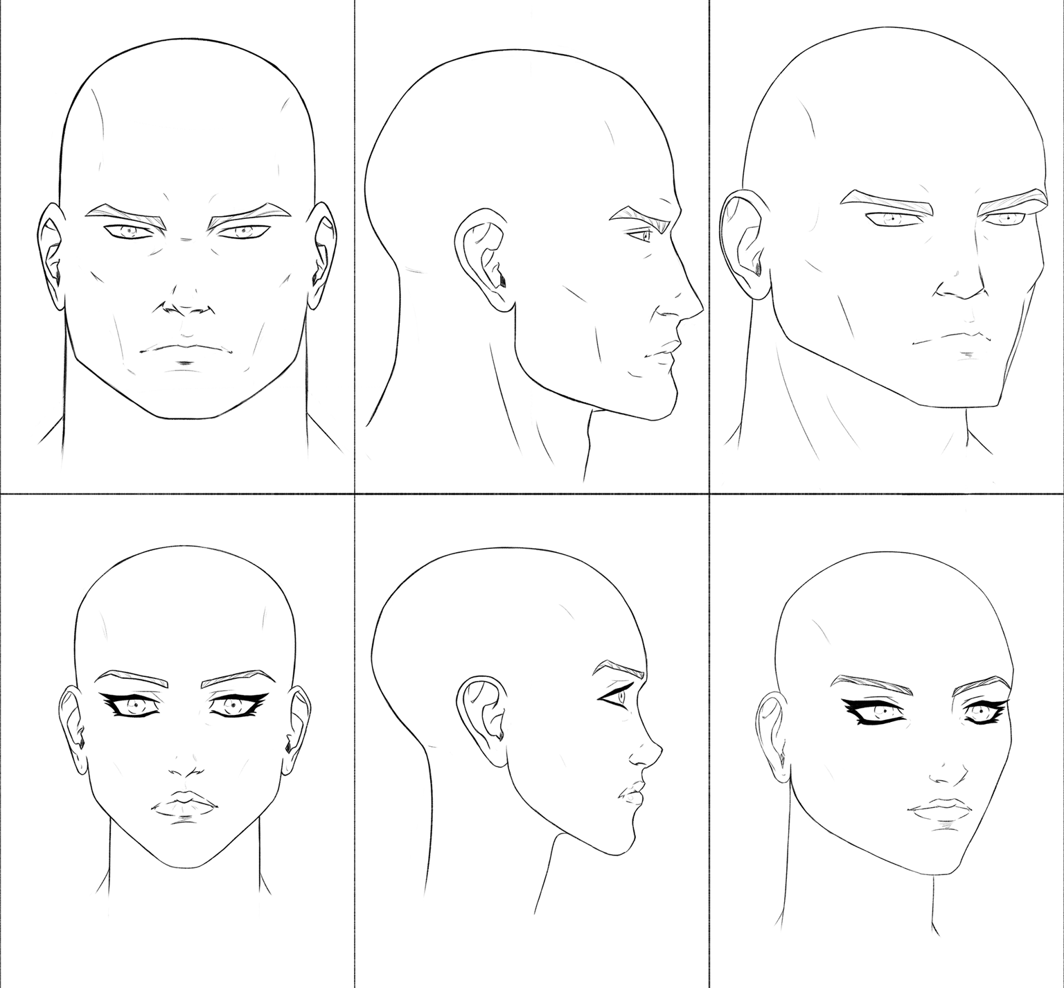 Head Poses - image 1 - student project