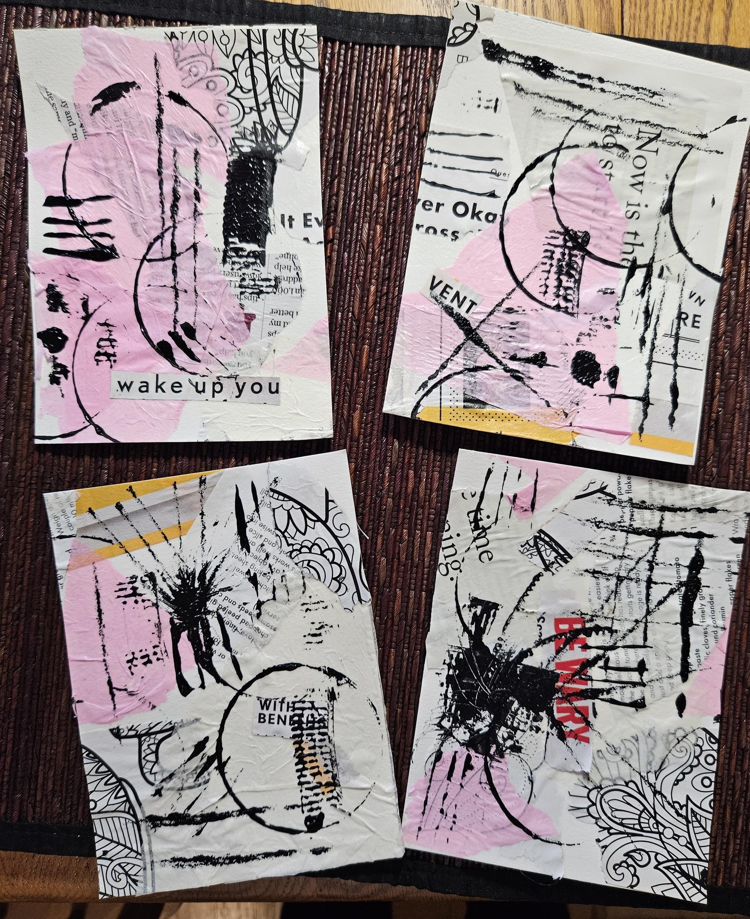 Collage and stamp - image 1 - student project