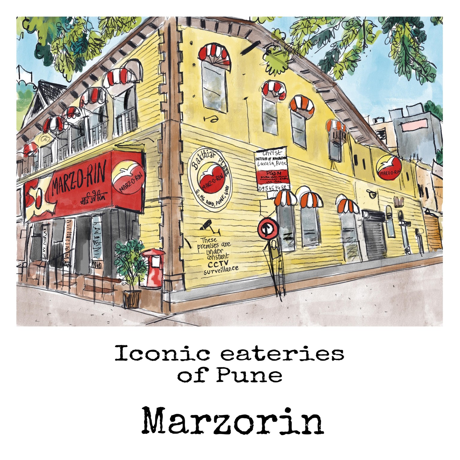 Indian cityscapes nostalgia art prints - image 4 - student project