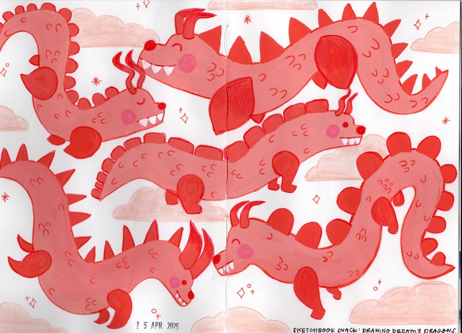 Dreamy dragons - image 1 - student project