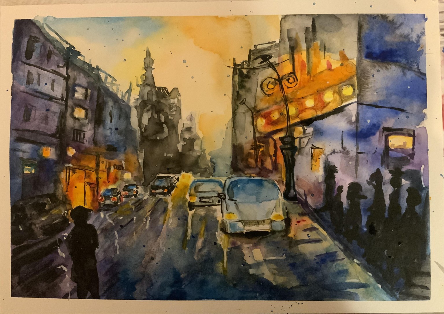 Rainy Street - image 1 - student project