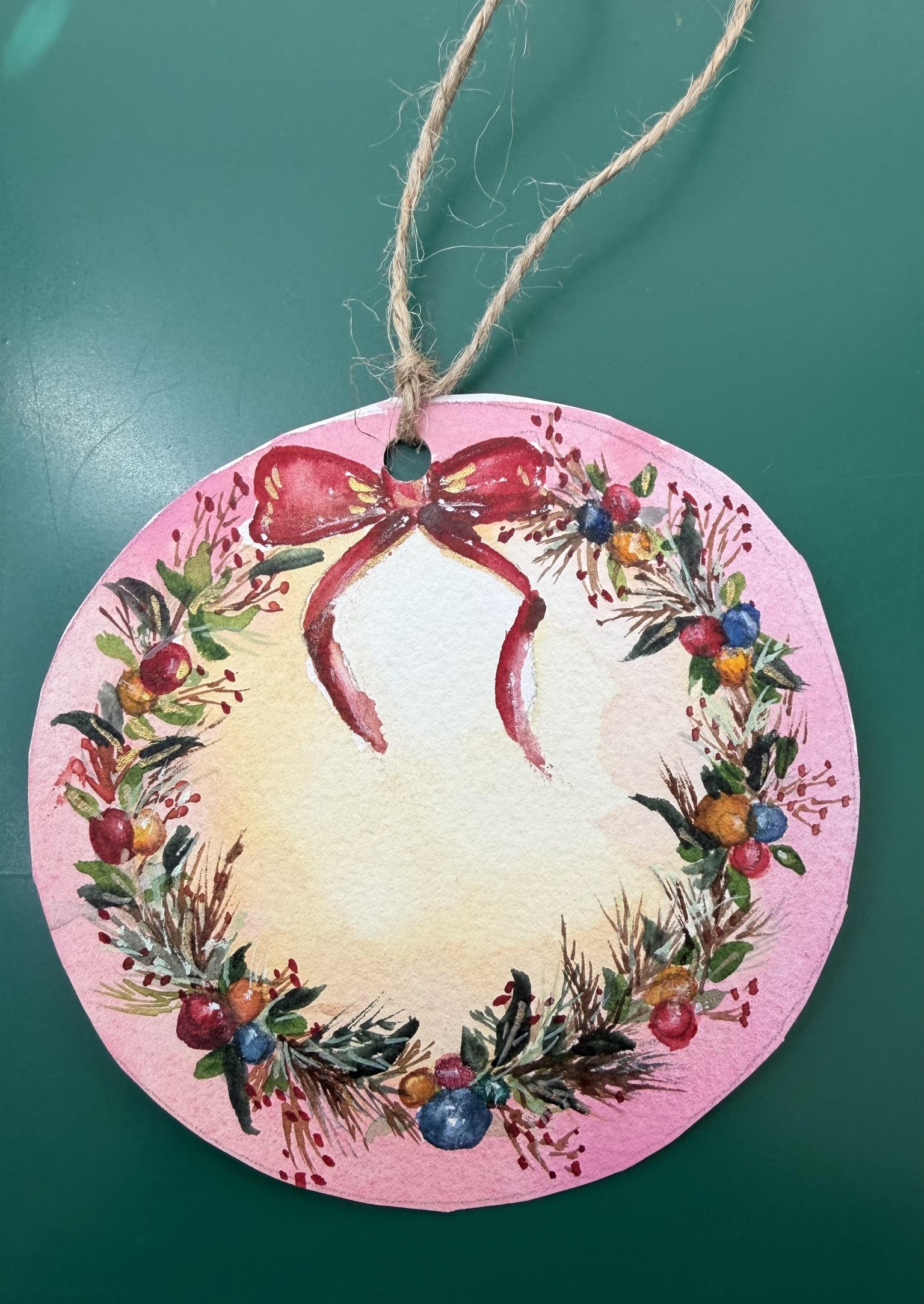 Watercolor Ornaments - image 7 - student project