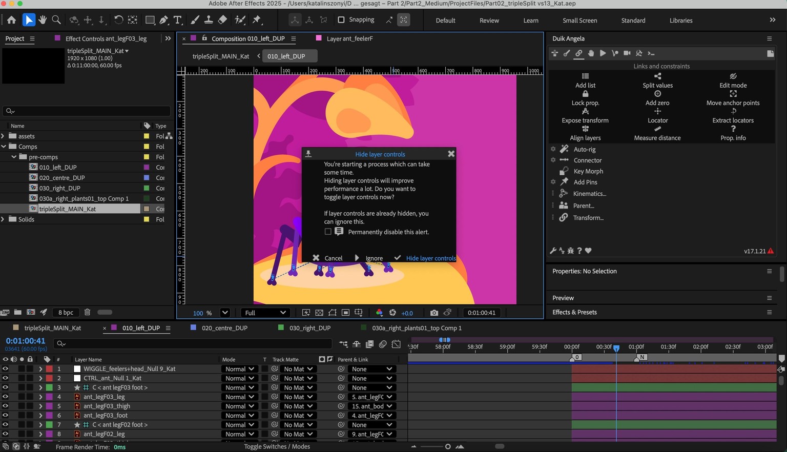 Bob, Sway, & Wiggle — Rigging and Animating with Duik IK Chains | Kurzgesagt-Style Animation Part 2 - image 5 - student project