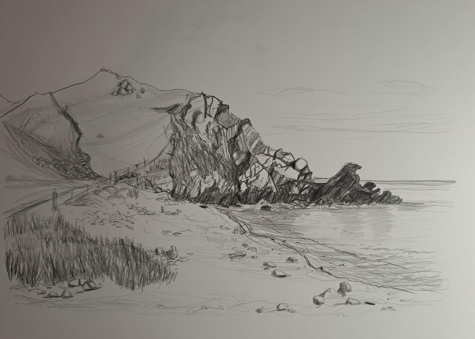 10 days of landscape sketching - image 1 - student project