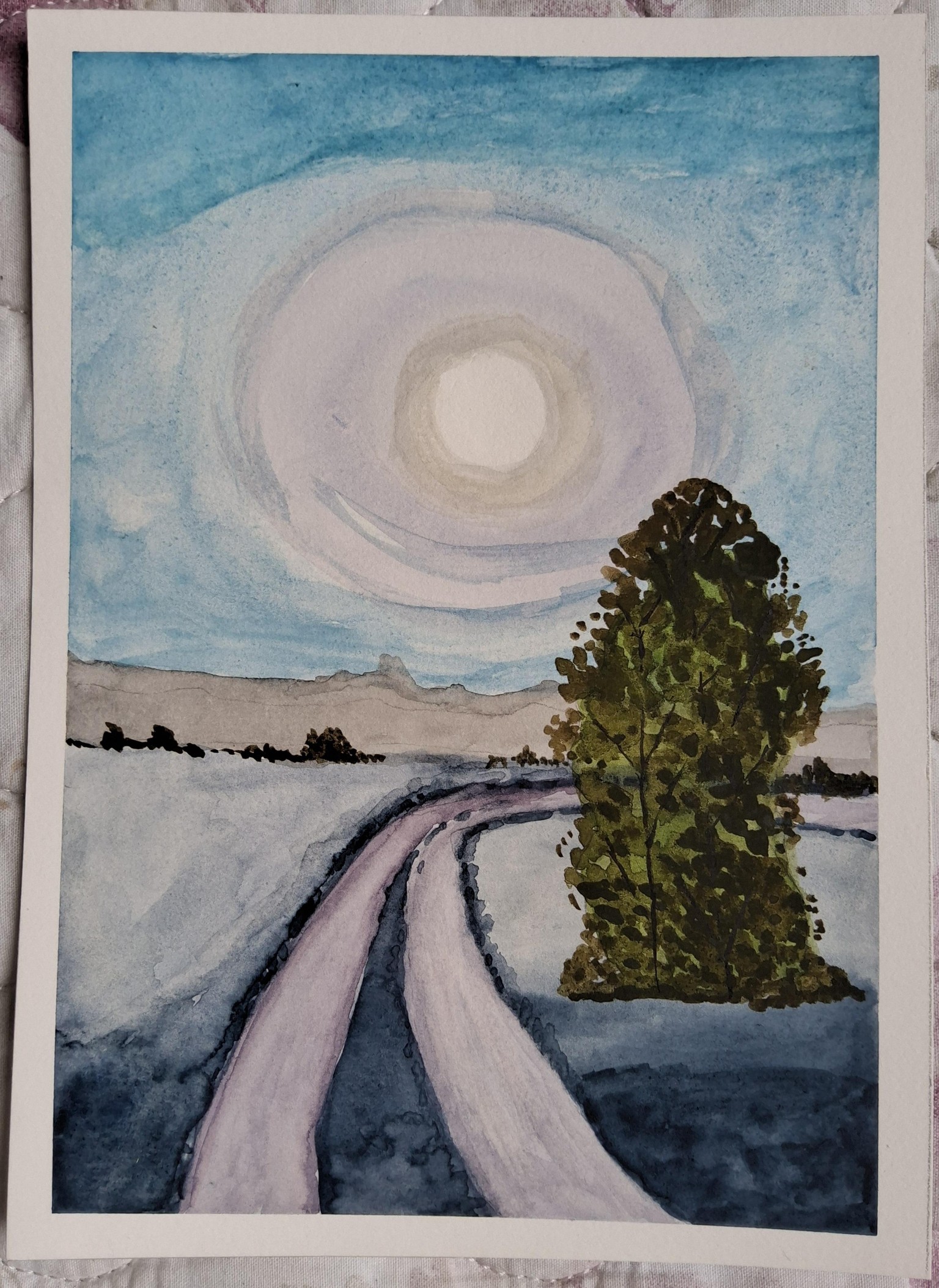 Watercolor Landscapes - image 3 - student project