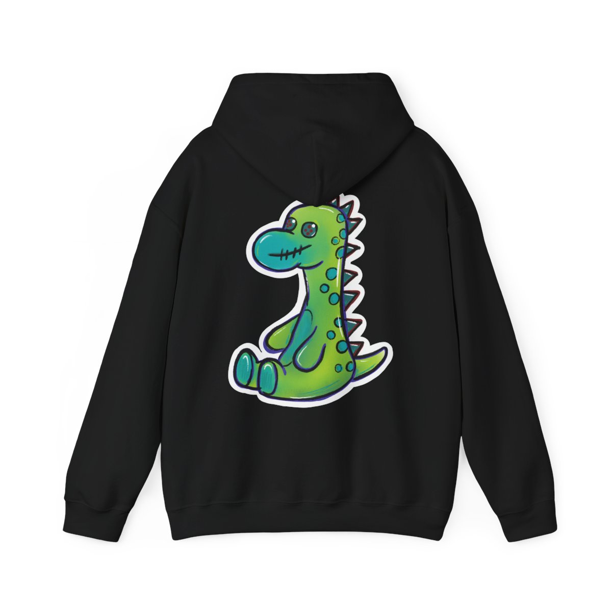 Dino Character Hoodie - image 1 - student project