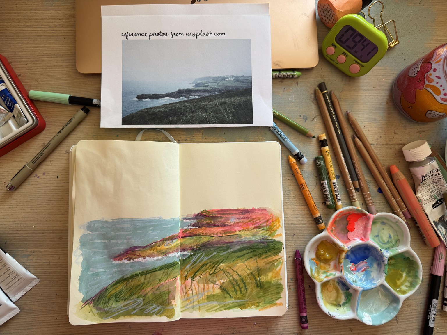 Loose Landscapes Practice - image 6 - student project