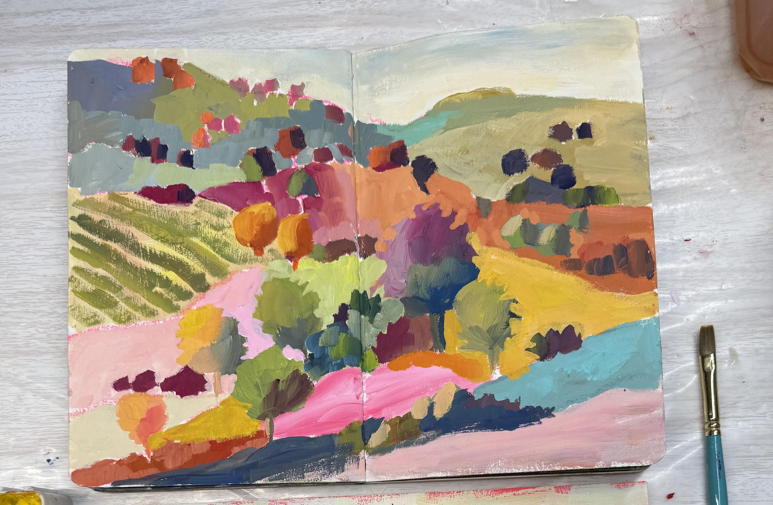 Class painting - image 1 - student project