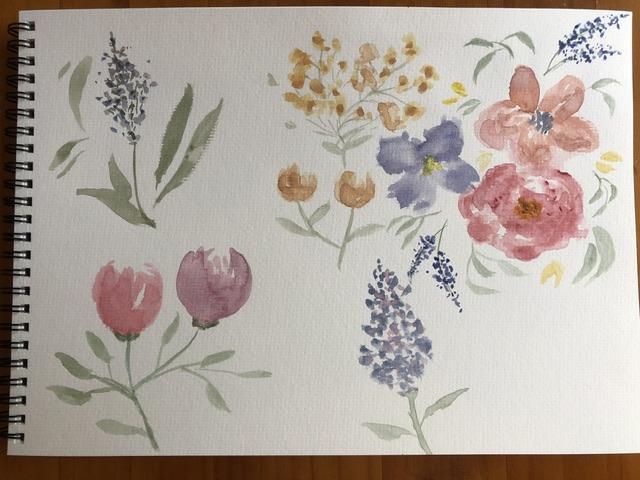 Exploring Loose Florals - image 4 - student project