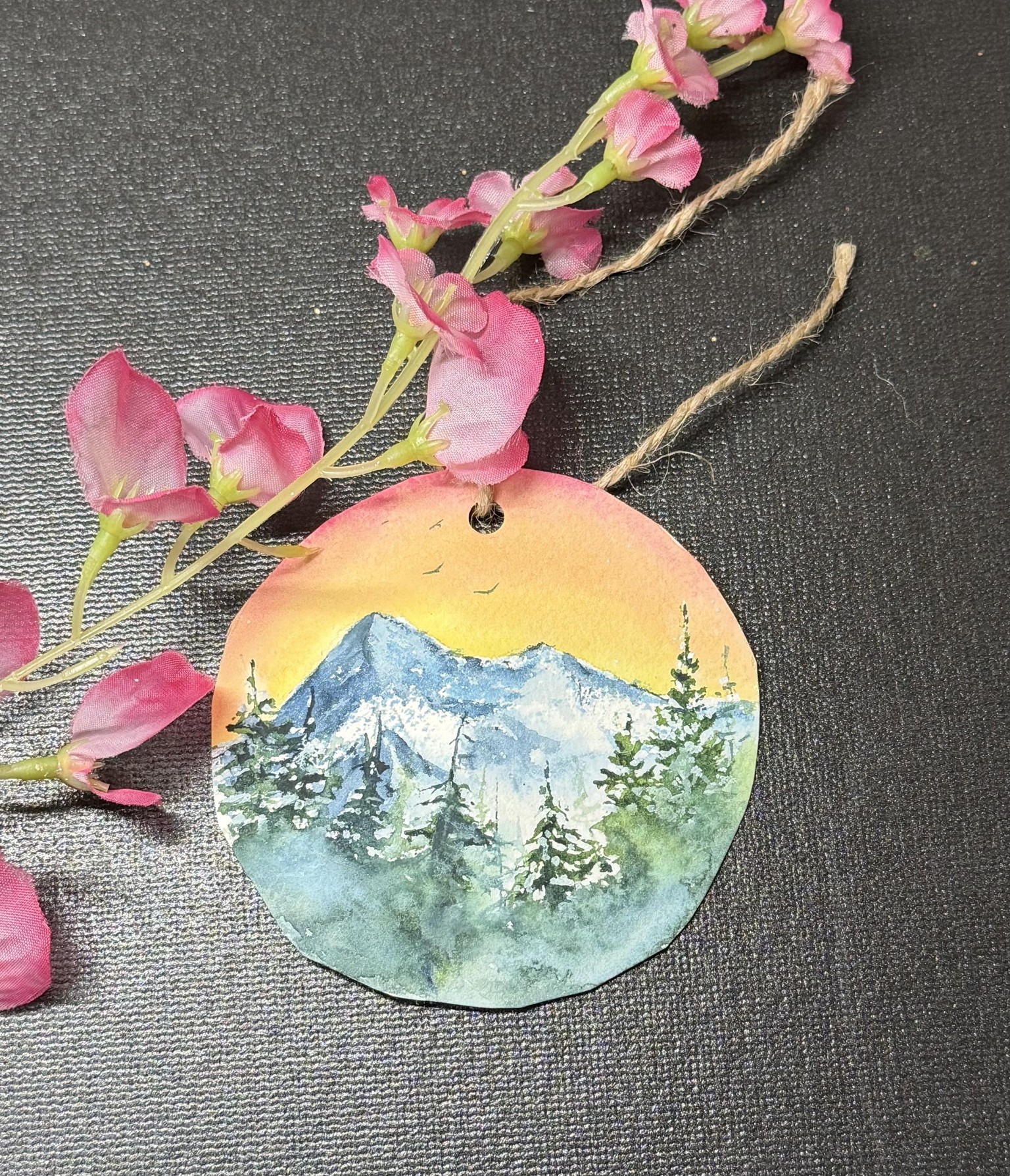 Watercolor Ornaments - image 4 - student project