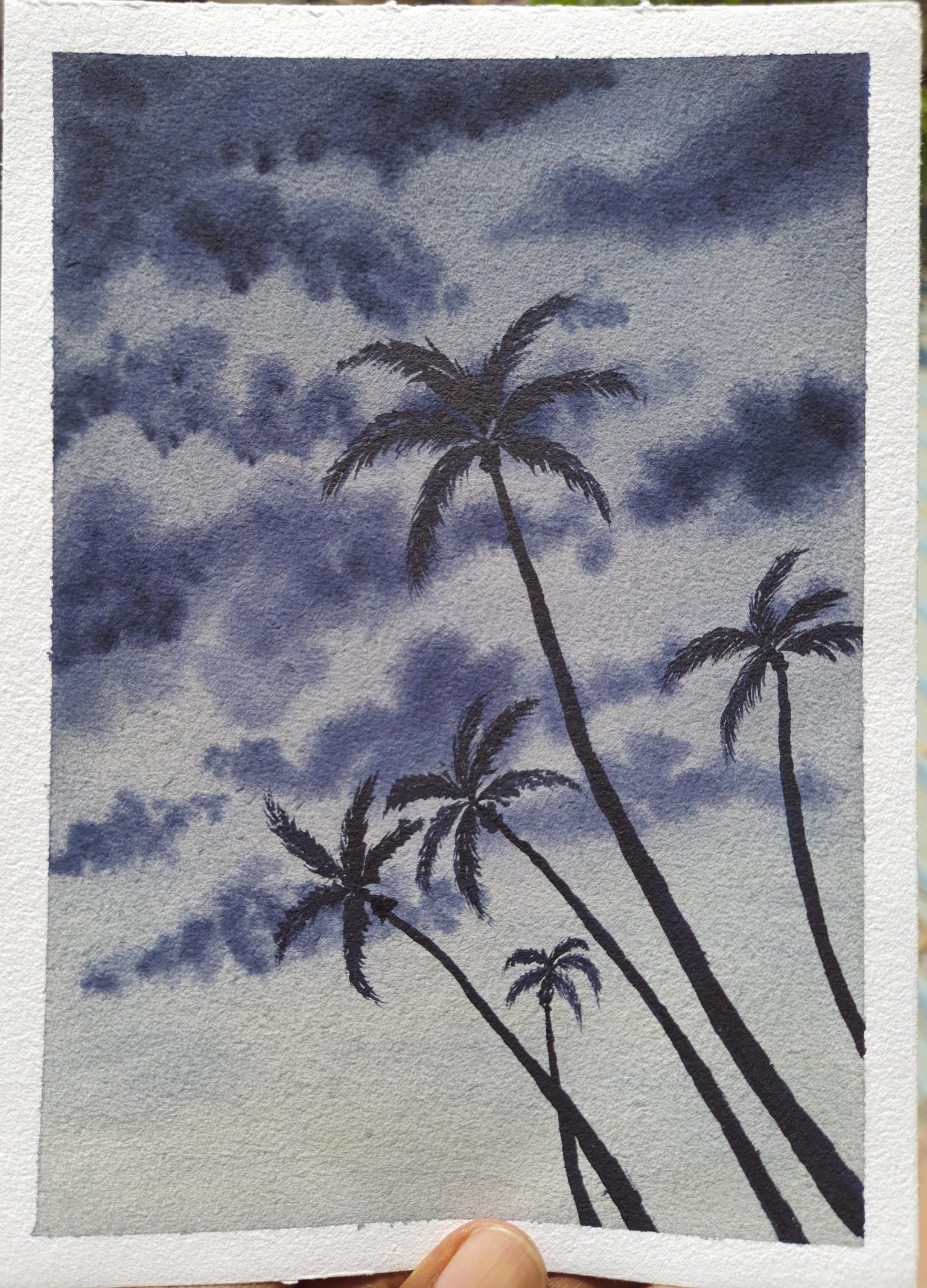 30 Days of Beautiful Watercolor Skies. . !!! - image 16 - student project