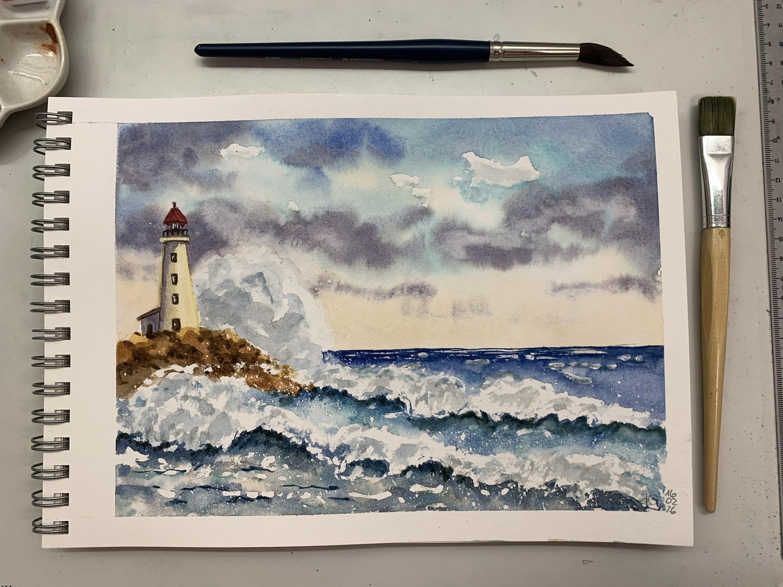 Stormy Sea - image 1 - student project