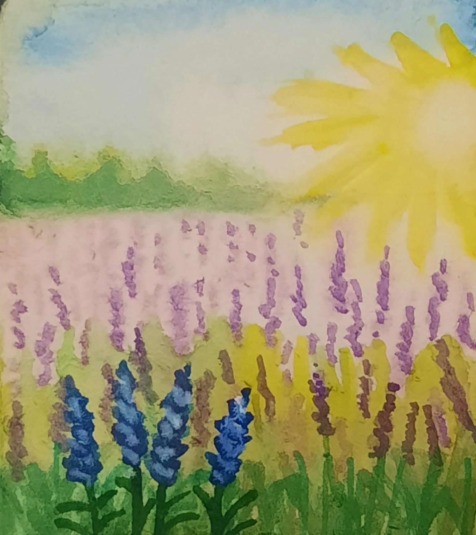 Spring Landscape - image 1 - student project