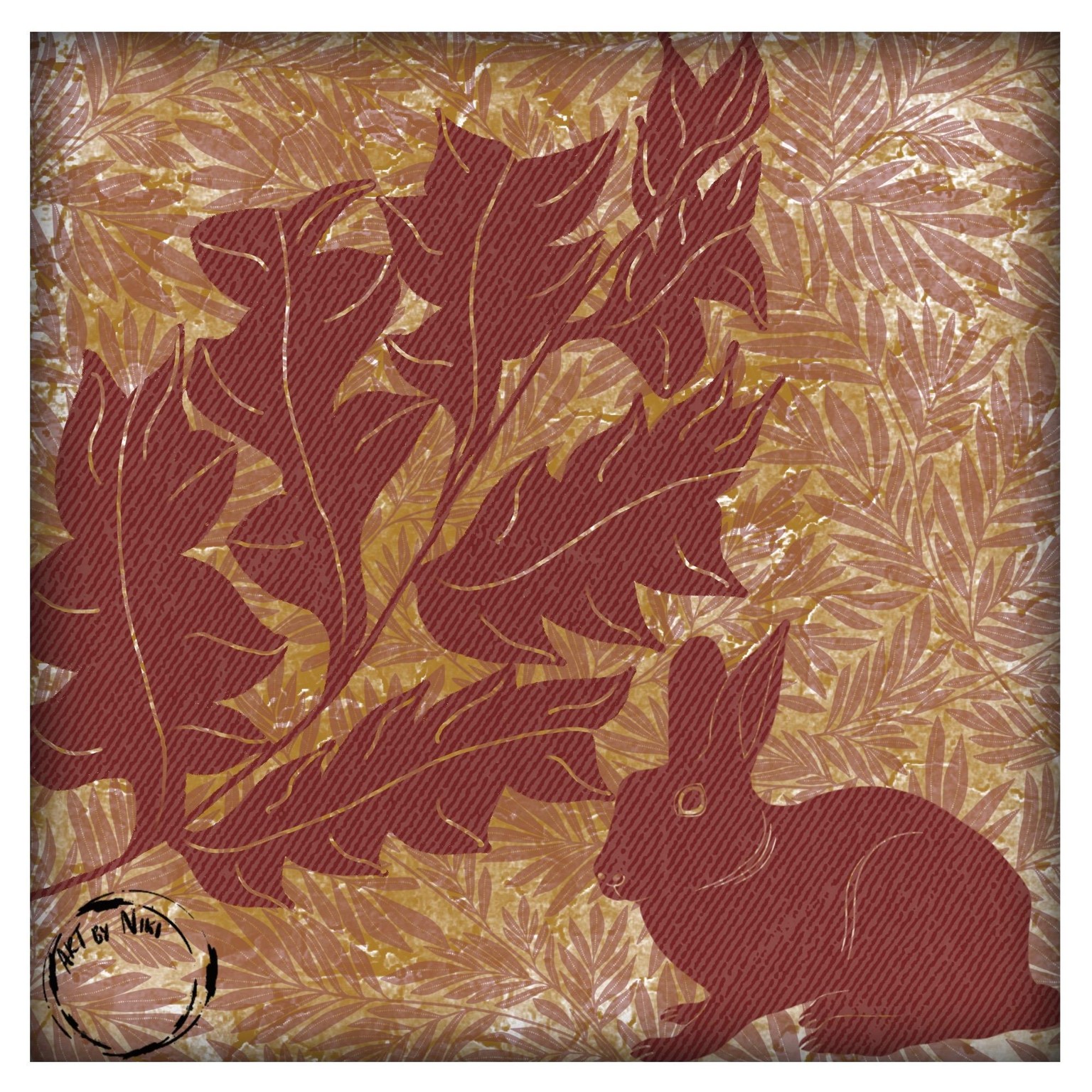 Art Nouveau in Procreate - image 2 - student project