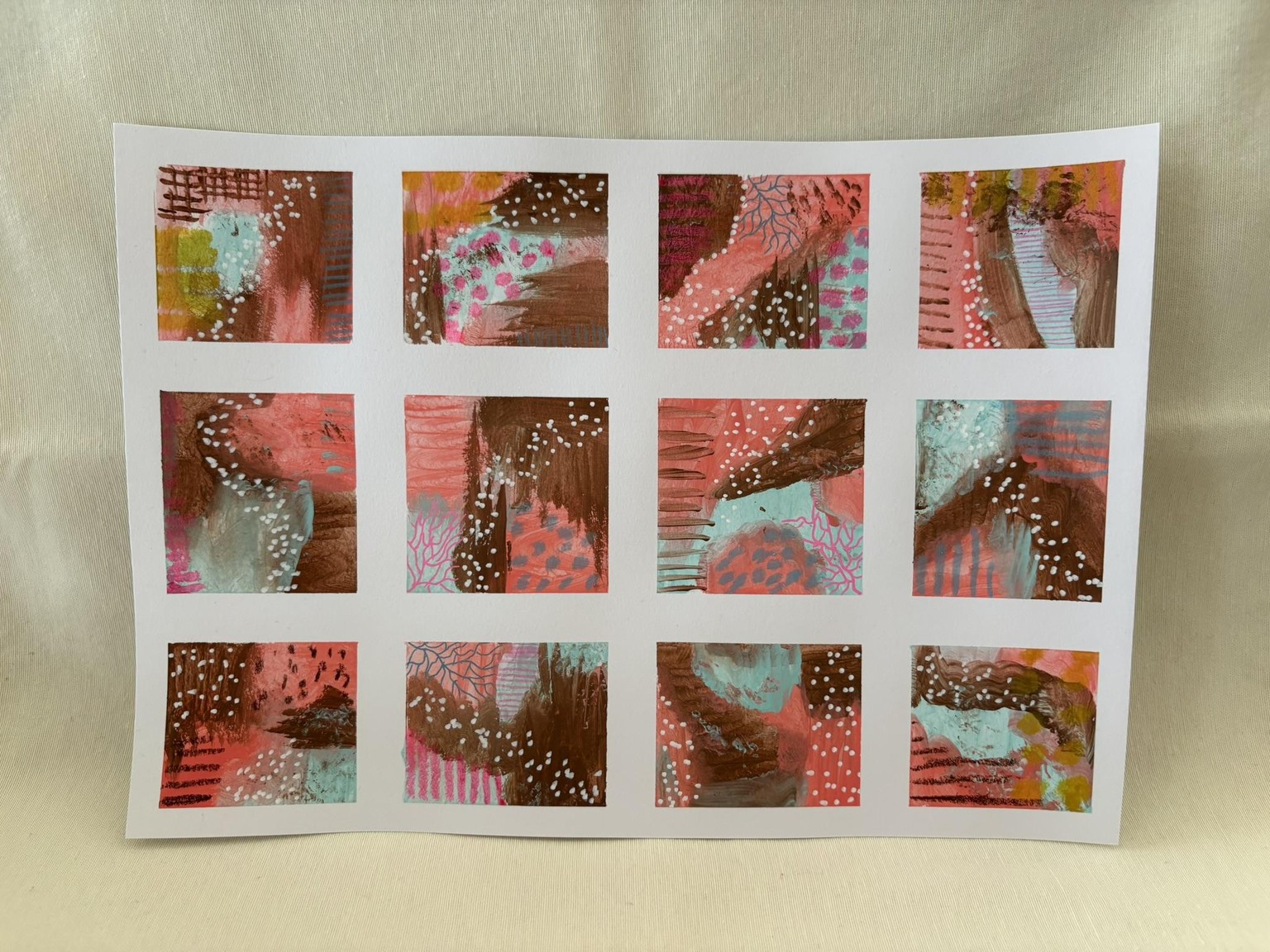 Mixed Media Grids for Creative Flow - image 2 - student project