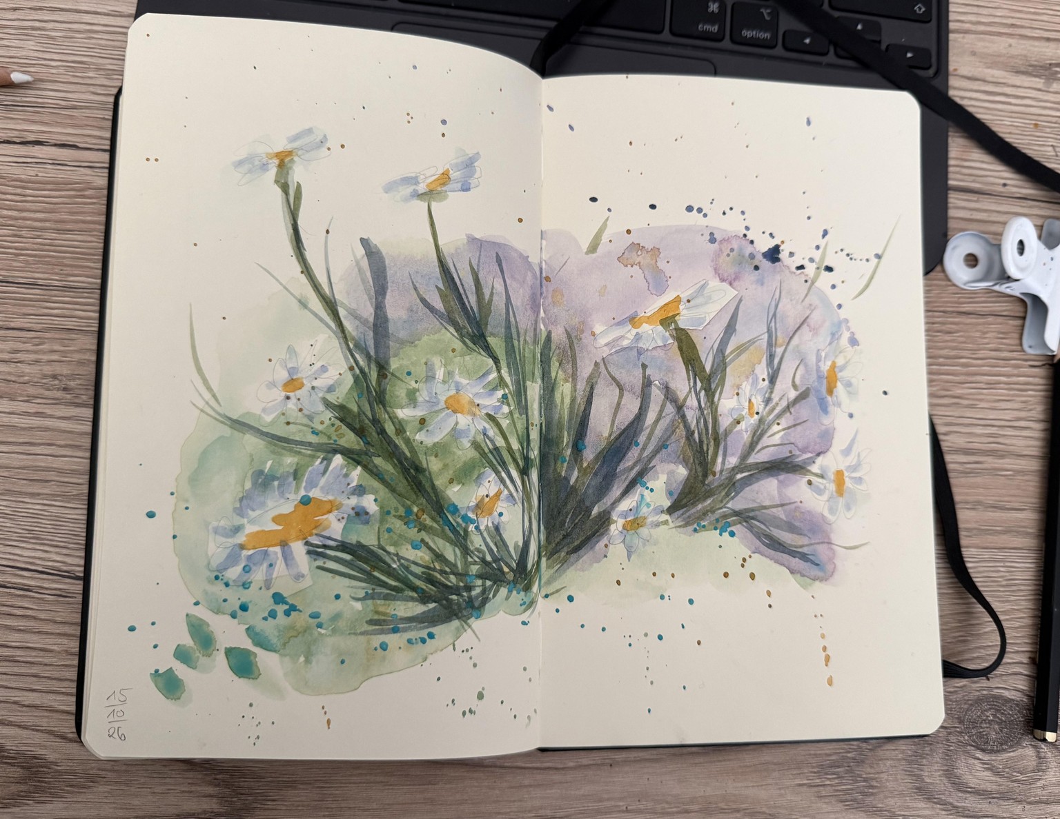 Sketchbook Flowers - image 1 - student project