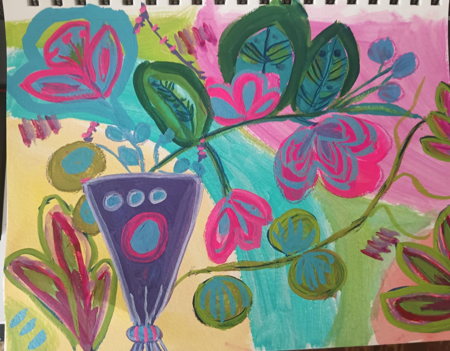 Fun flower shapes - image 1 - student project