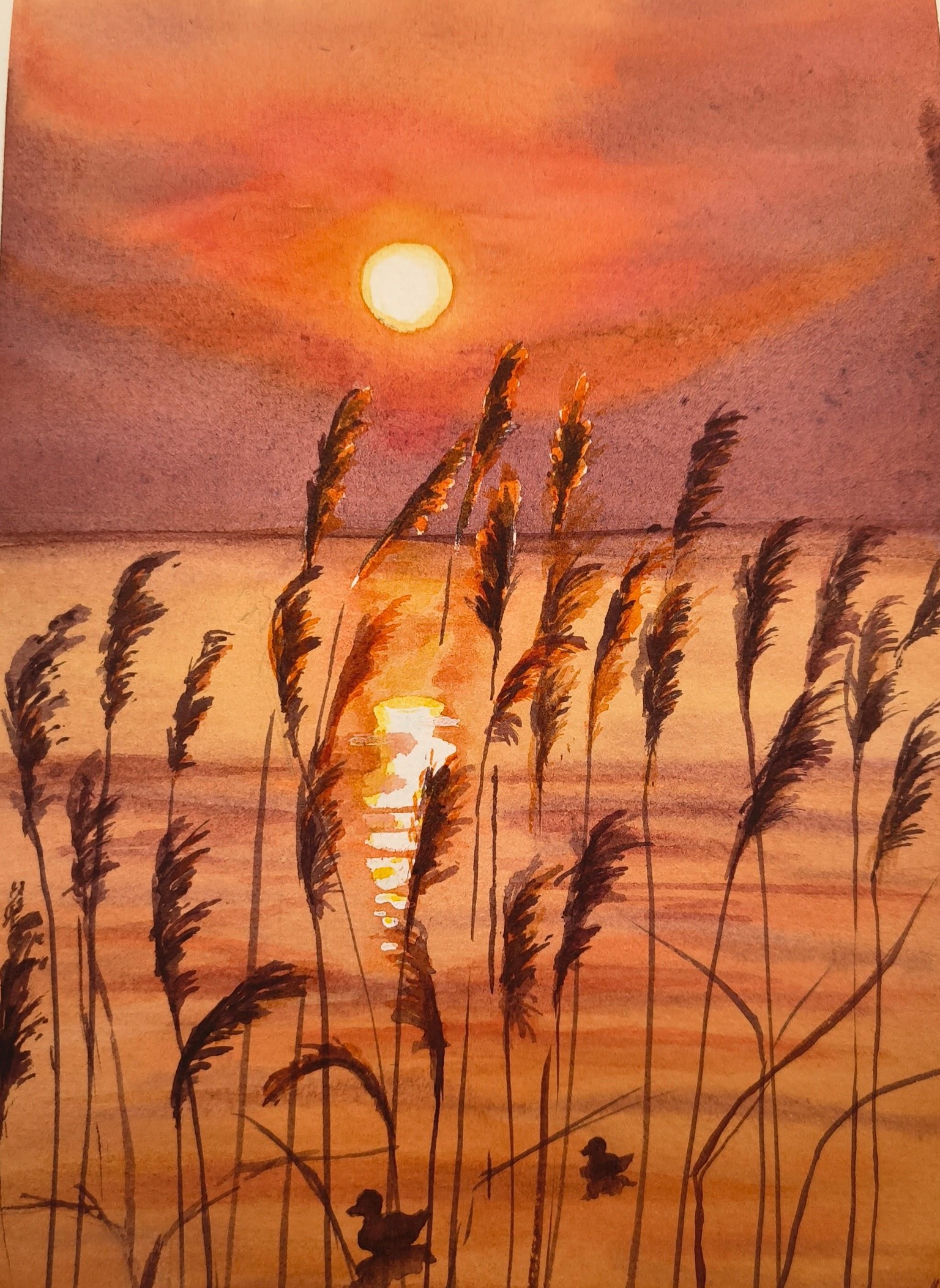 Golden reeds - image 1 - student project