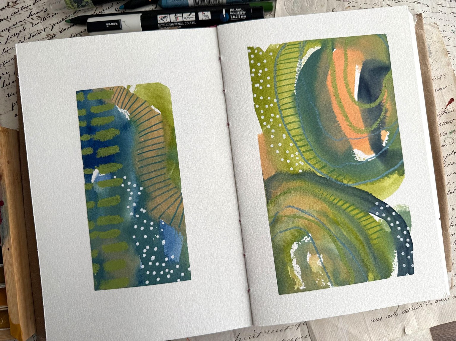 Abstract Art Challenge: How Color Dominance Changes a Piece - image 5 - student project