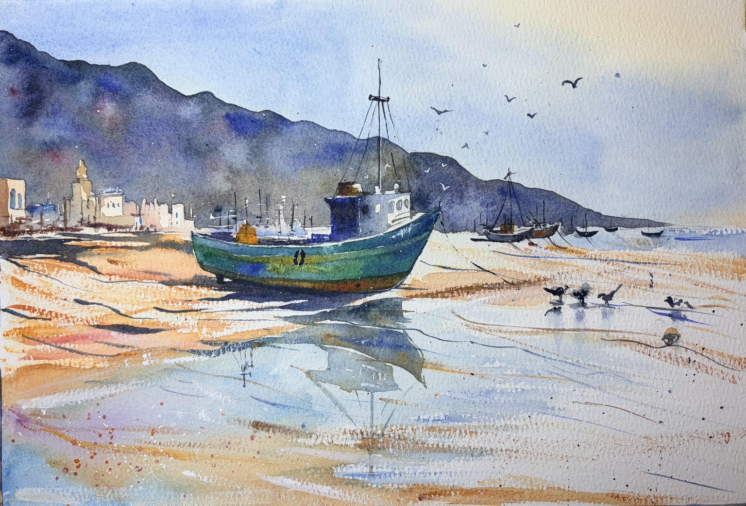 Coastal boats - image 1 - student project