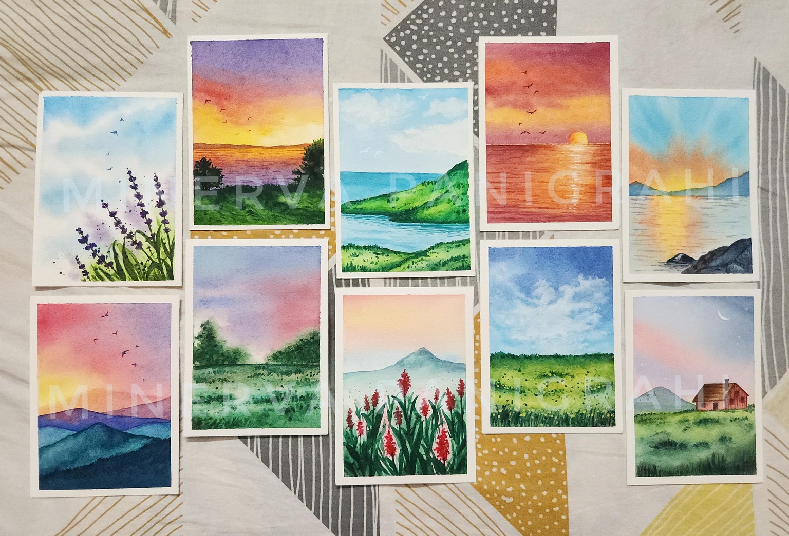 30 Days of Nature in Watercolor - image 1 - student project