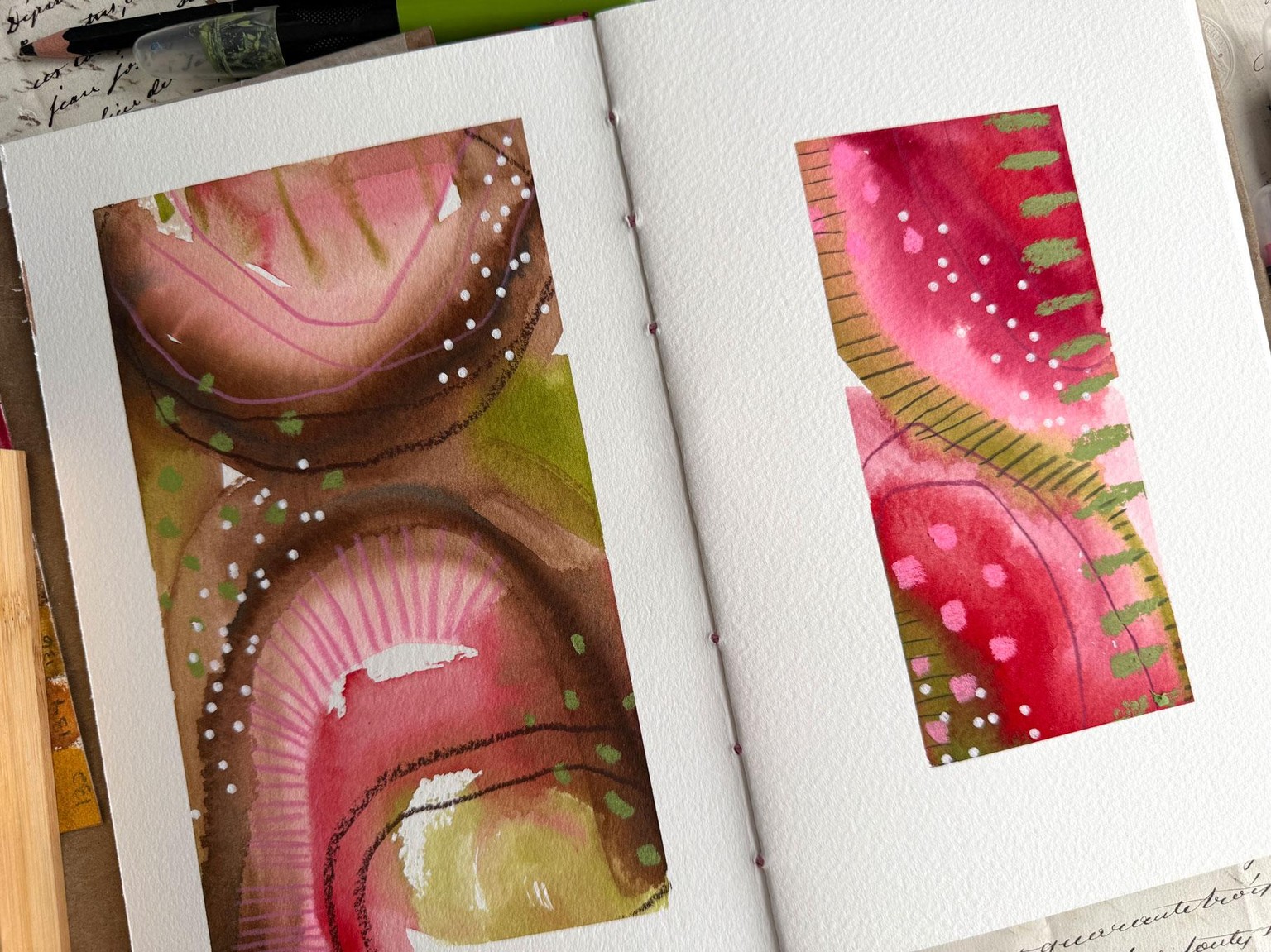 Abstract Art Challenge: How Color Dominance Changes a Piece - image 3 - student project