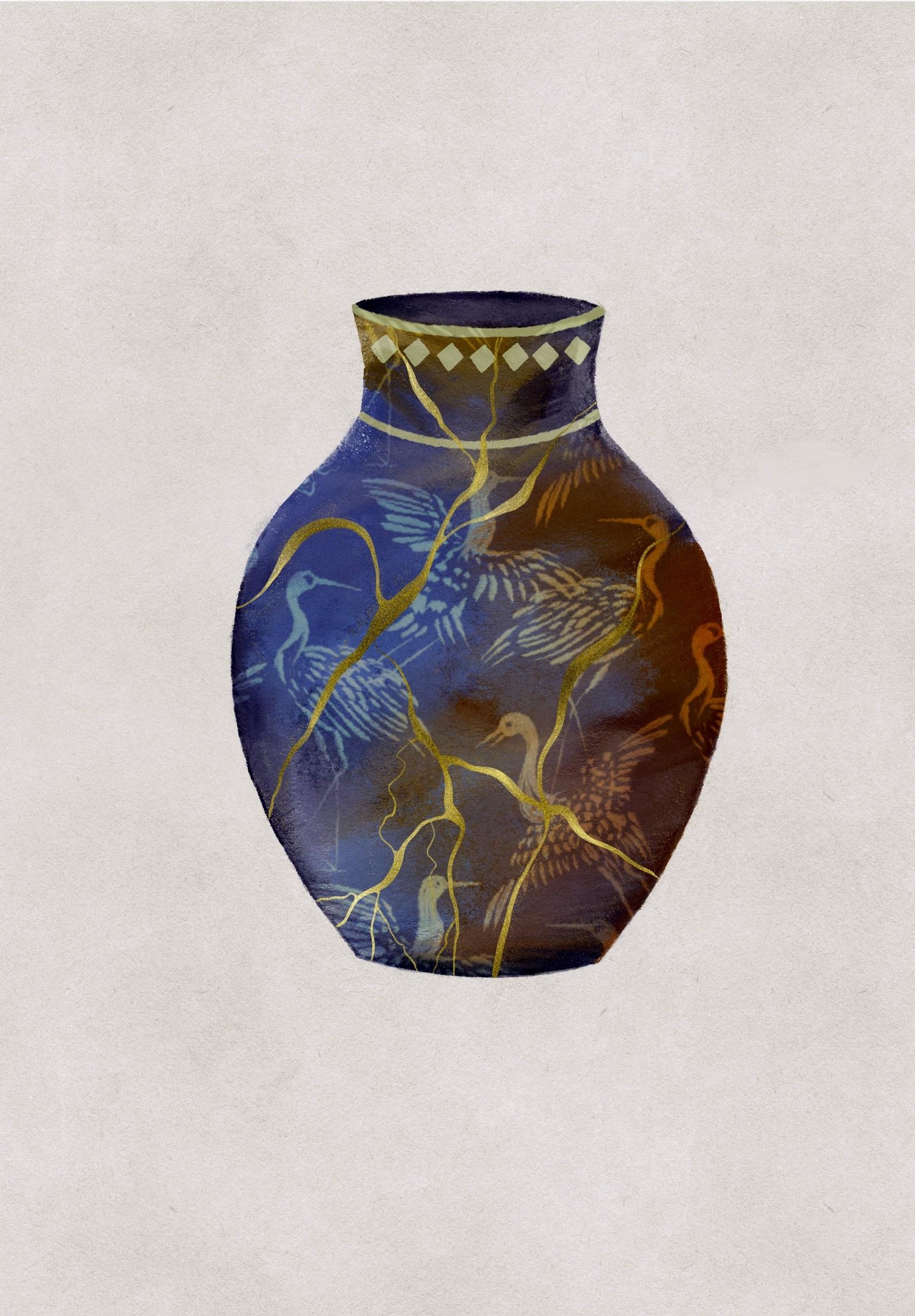Painting with Gold - image 1 - student project