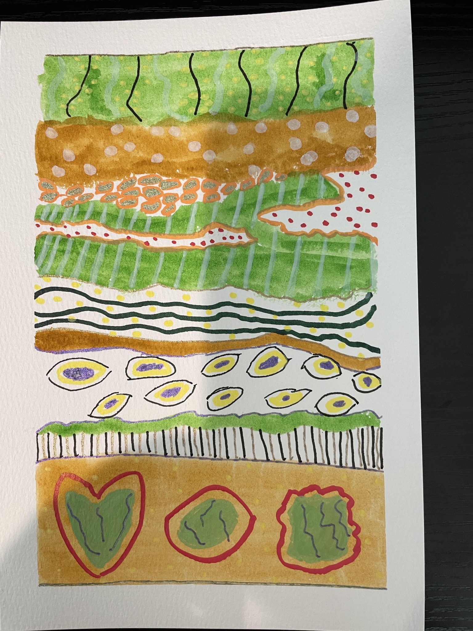 Cotton-Inspired Abstract Art - image 1 - student project