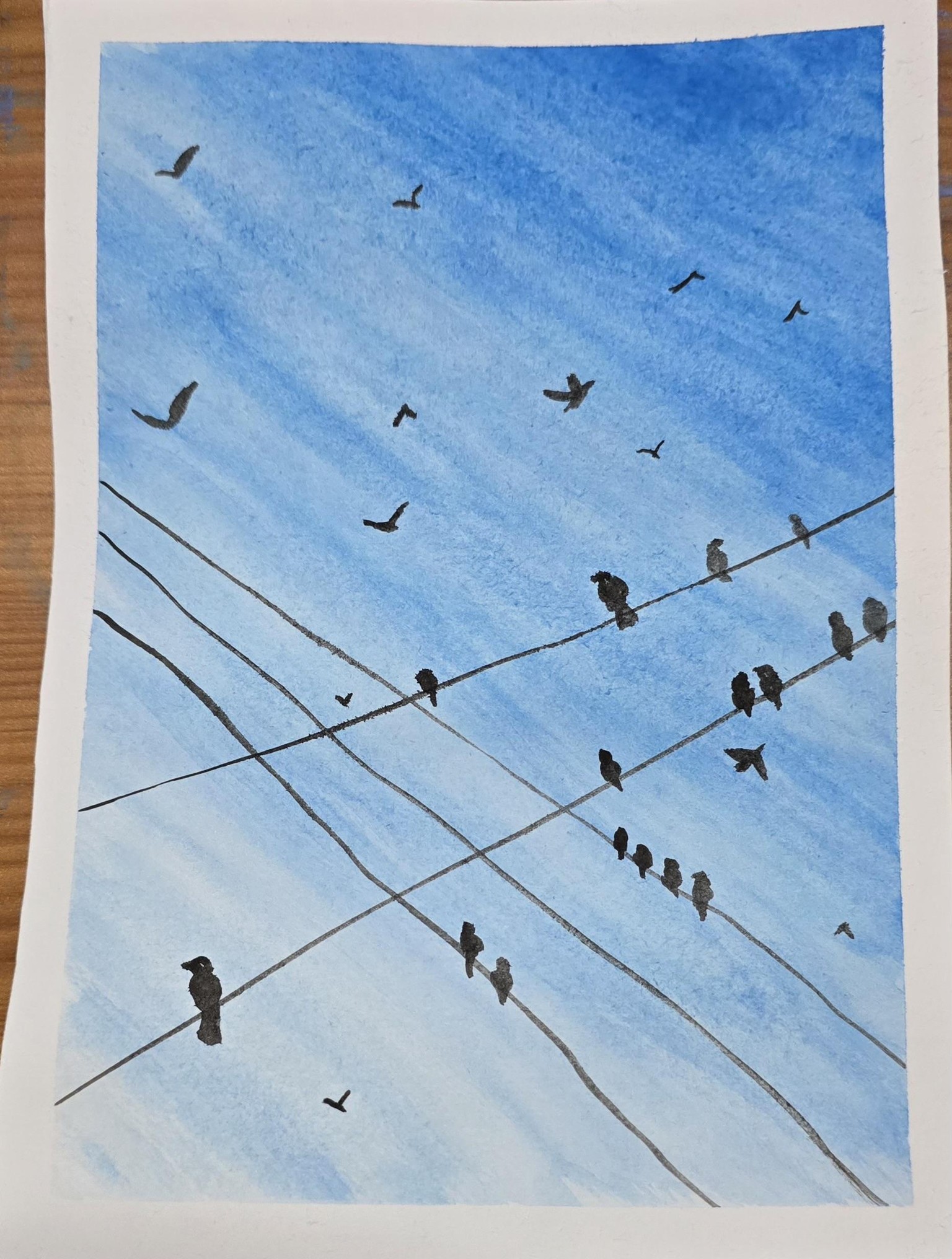 7days 7 watercolour skies - image 8 - student project