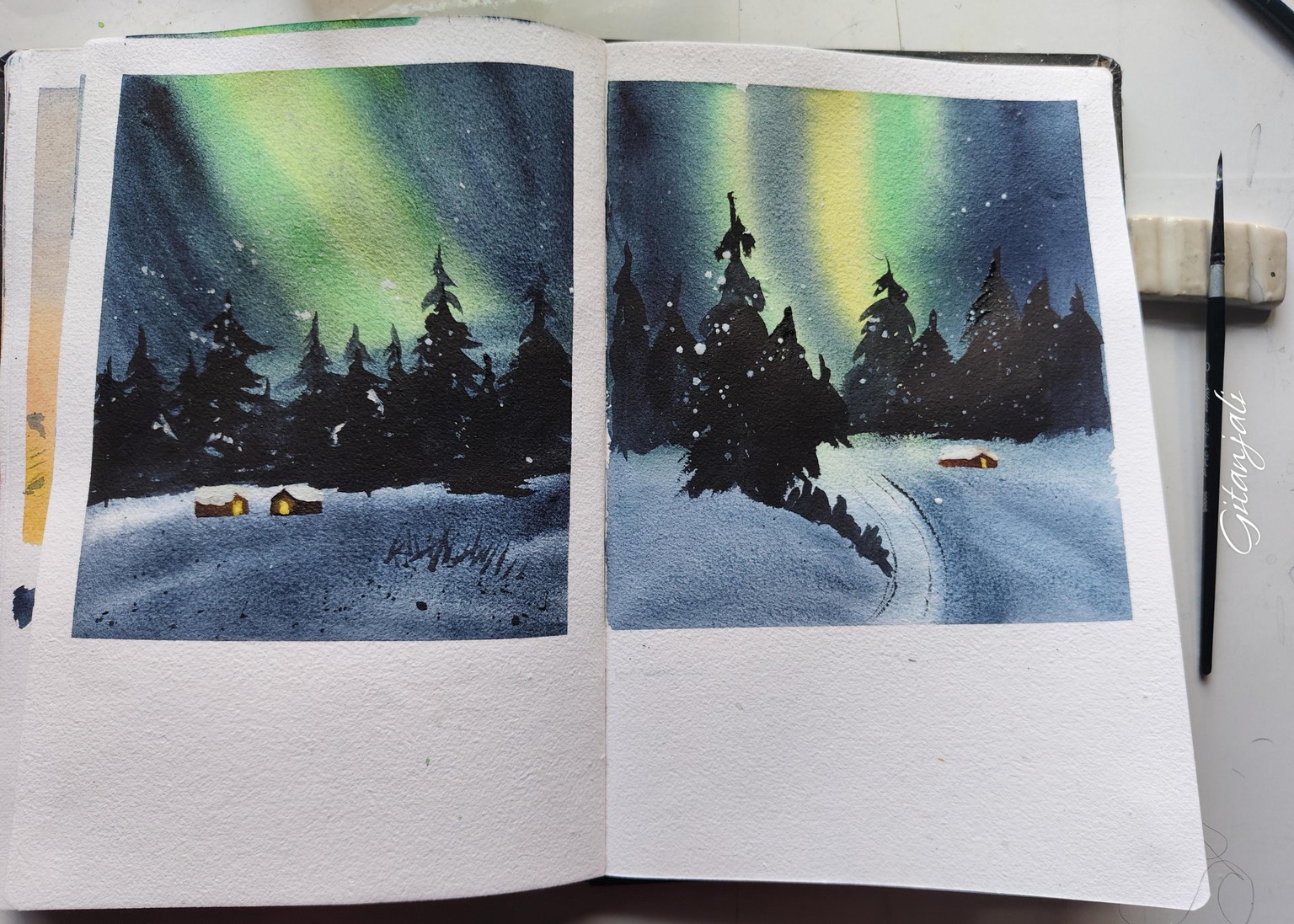 Northern lights - image 5 - student project