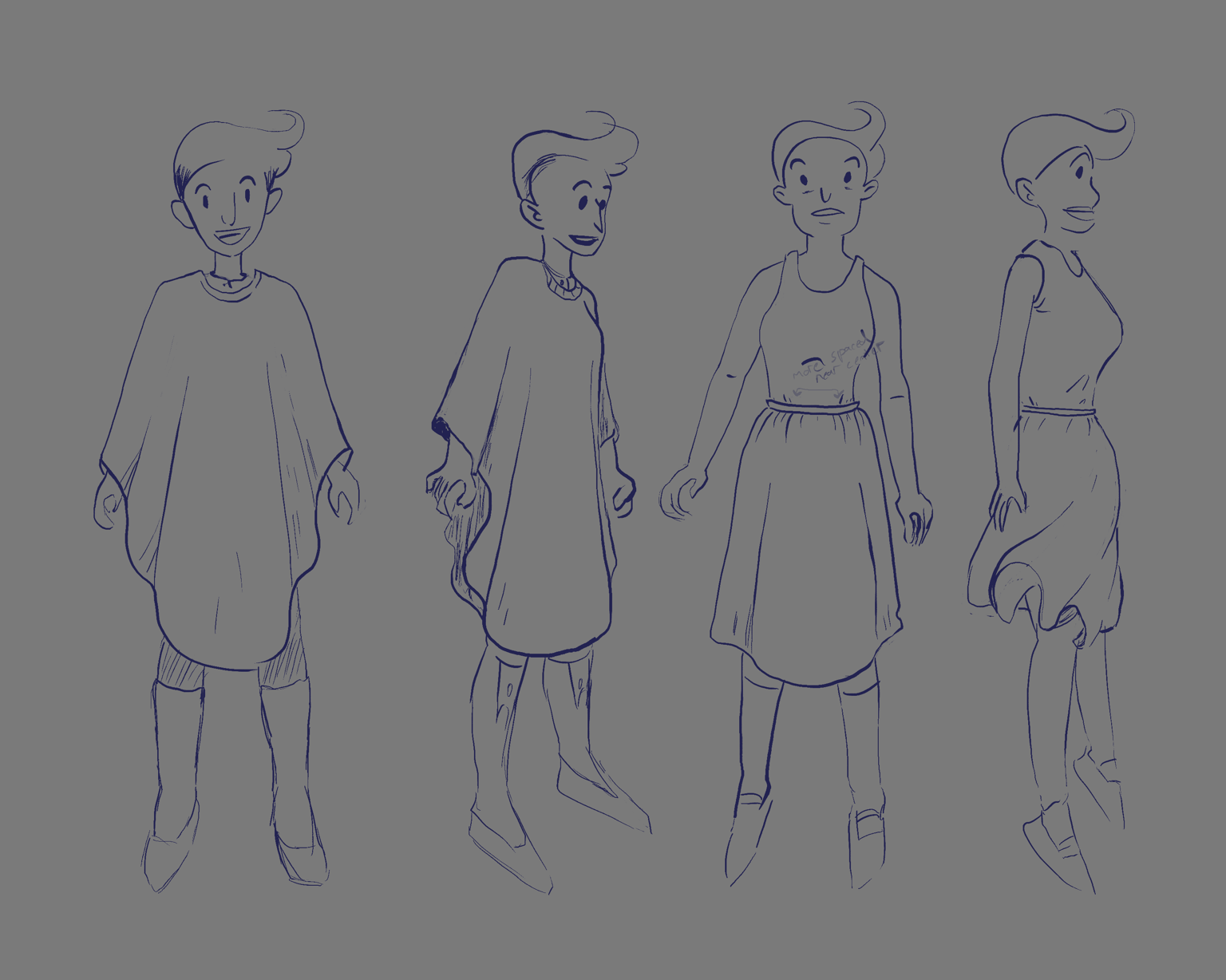 Character and Clothing - Final Characters + “homework” - image 5 - student project